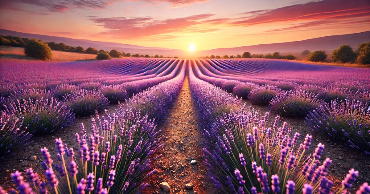 image portraying lavender being grown in Texas